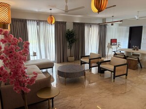 Team Area in 5 BHK Villa at Embassy Grove, Kodihalli – for Rent