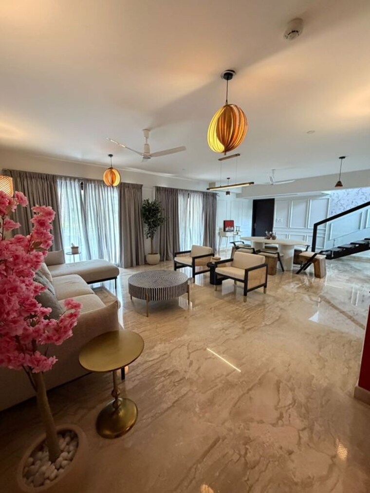 Living Room, embassy-grove 5 Bedroom 6000 Sq.Ft. Villa In Kodihalli Bangalore 10789397