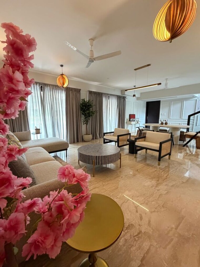 Living Room, embassy-grove 5 Bedroom 6000 Sq.Ft. Villa In Kodihalli Bangalore 10789397