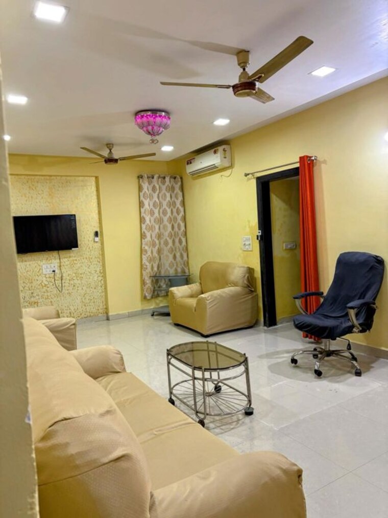 Living Room, jalvaiyu-vihar 2 Bedroom 1016 Sq.Ft. Apartment In Kharghar Navi Mumbai 10789416