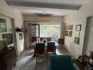 Living Room in 3 BHK Apartment at Amore Apartment, Bandra West – for Rent