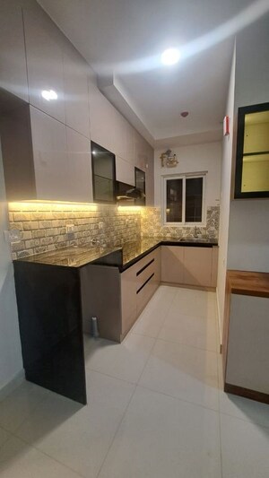Kitchen in 1.5 BHK Apartment at Brigade El Dorado, Bagaluru – for Rent