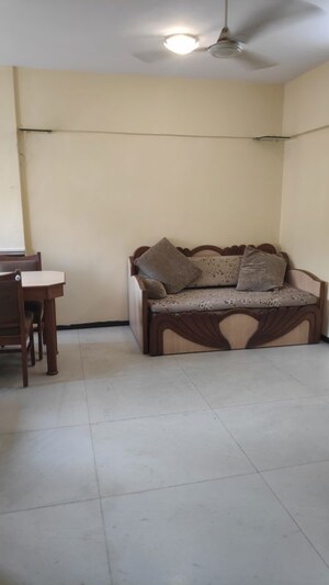Living Room in 1 BHK Apartment at Hiranandani Garden Eden III, Powai – for Rent