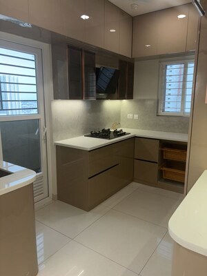 Kitchen in 2 BHK Apartment at Rajapushpa Provincia, Narsingi – for Rent