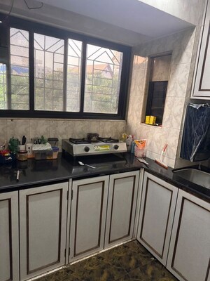 Kitchen in 1 BHK Apartment at Hiranandani Garden Eden 4, Powai – for Rent