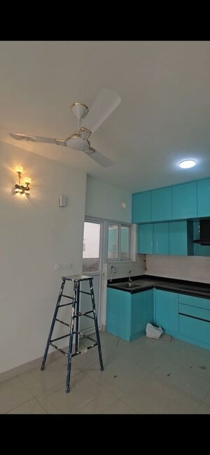 Staircase in 2 BHK Apartment at Adarsh Greens, Kogilu – for Rent