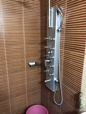 Bathroom in 3 BHK Apartment at Megapolis Sangria Towers, Hinjewadi – for Rent