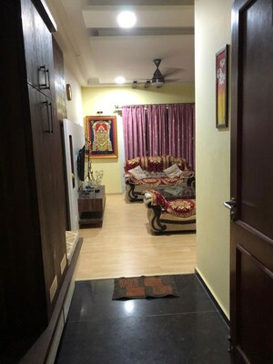 Living Room in 3 BHK Apartment at Megapolis Sangria Towers, Hinjewadi – for Rent