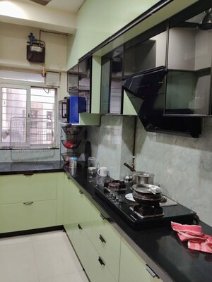 Kitchen in 2 BHK Apartment at Lodha Amara, Kolshet Road – for Sale