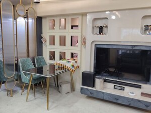 Living Room in 2 BHK Apartment at Lodha Amara, Kolshet Road – for Sale