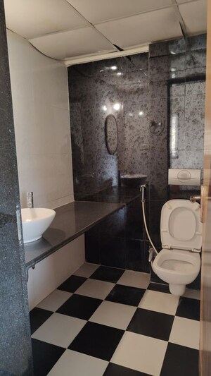 Bathroom in 2 BHK Apartment at Magarpatta City Roystonea, Hadapsar – for Rent