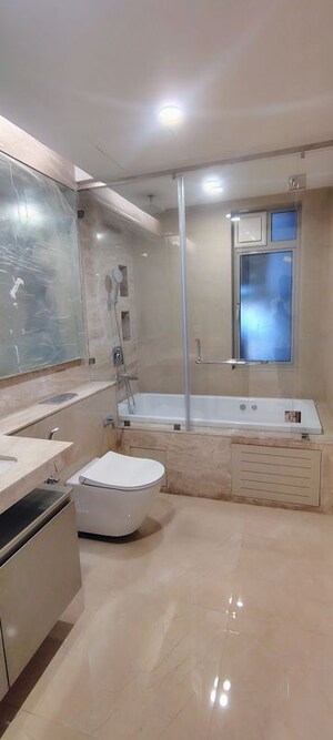 Bathroom in 4 BHK Apartment at Hiranandani Lake Encalve Glenridge, Ghodbunder Road – for Sale