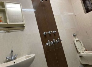 Bathroom in 2 BHK Builder Floor at Pitampura – for Rent