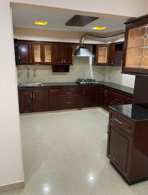 Kitchen in 3 BHK Apartment at Namishree Tulip Le Park, Kondapur – for Rent