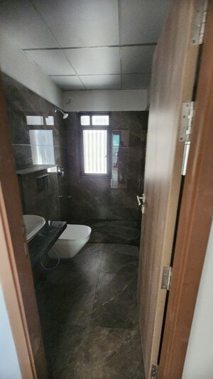 Bathroom in 4 BHK Apartment at Adani Ambrosia, Shantigram – for Rent