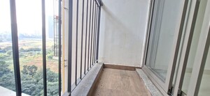 Balcony in 2 BHK Apartment at Runwal Eirene, Balkum Pada – for Rent