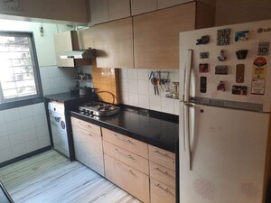 Kitchen in 1 BHK Apartment at Eff Jumbo Darshan CHS, Andheri East – for Rent