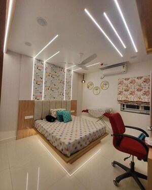 Living Room in 3 BHK Apartment at My Home Tarkshya, Kokapet – for Rent