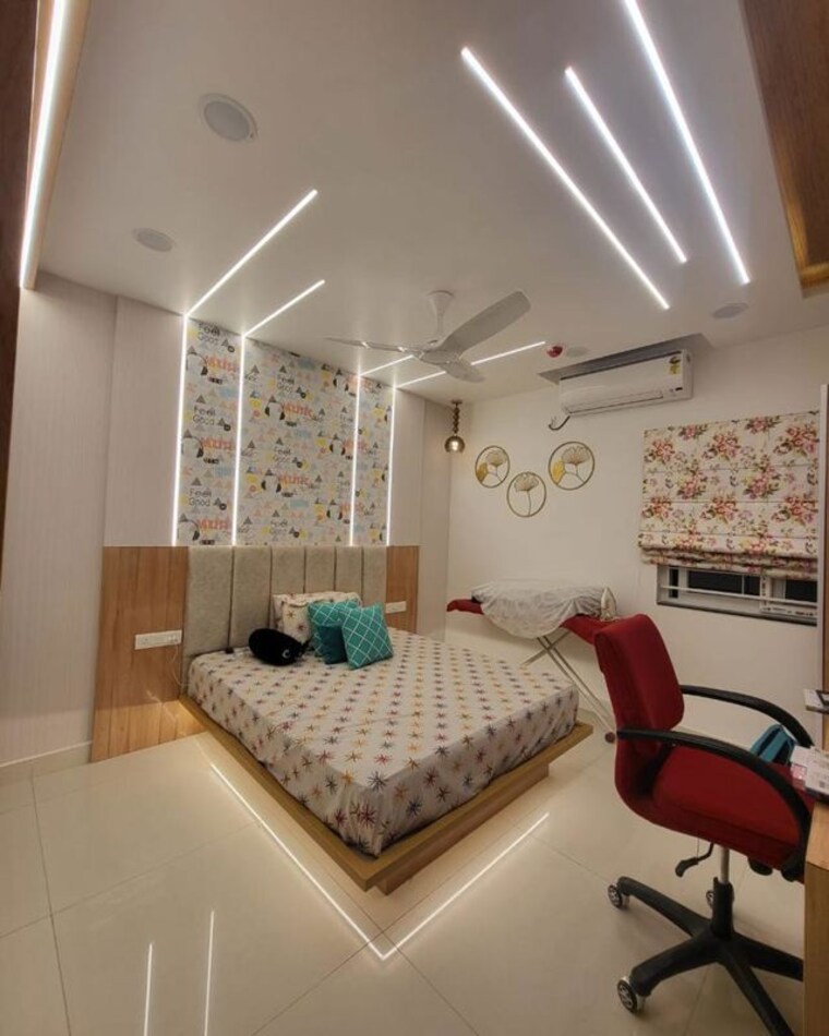 Living Room, my-home-tarkshya 3 Bedroom 2235 Sq.Ft. Apartment In Kokapet Hyderabad 10789601