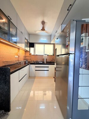 Kitchen in 2 BHK Apartment at Vascon Viola, Warje – for Rent