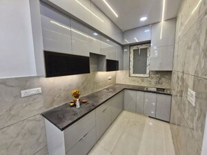 Kitchen in 3 BHK Apartment at Godrej Meridien, Sector 106 – for Rent