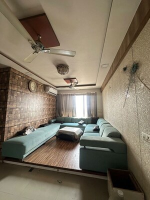 Living Room in 3 BHK Apartment at Vaishnodevi Circle – for Rent