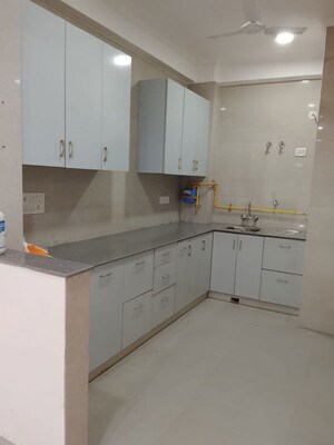 Kitchen in 3 BHK Builder Floor at Freedom Fighters Enclave – for Rent