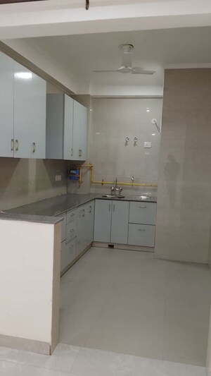 Kitchen in 3 BHK Builder Floor at Freedom Fighters Enclave – for Rent