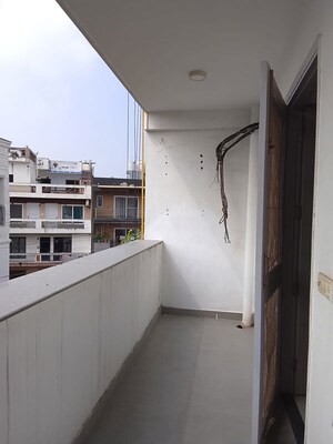 Balcony in 3 BHK Builder Floor at Freedom Fighters Enclave – for Rent