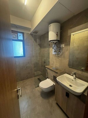 Bathroom in 3 BHK Apartment at M3M Sky City, Sector 65 – for Rent