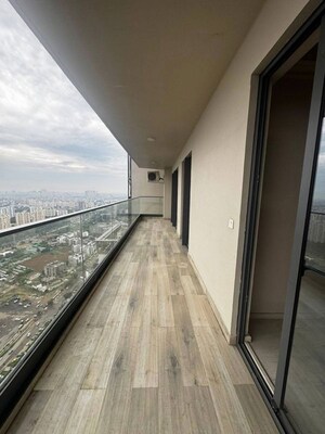 Balcony in 3 BHK Apartment at M3M Sky City, Sector 65 – for Rent
