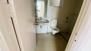 Bathroom in 3 BHK Builder Floor at Omaxe New Chandigarh, North Mullanpur – for Rent