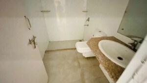 Bathroom in 3 BHK Builder Floor at Omaxe New Chandigarh, North Mullanpur – for Rent