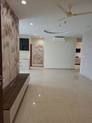 Living Room in 3 BHK Apartment at Aurobindo The Regent, Kondapur – for Rent