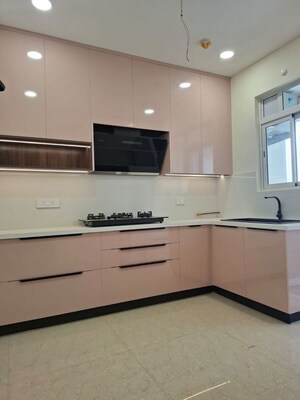 Kitchen in 3 BHK Apartment at Aurobindo The Regent, Kondapur – for Rent