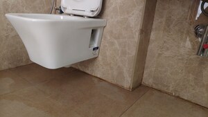 Bathroom in 3 BHK Apartment at Aurobindo The Regent, Kondapur – for Rent