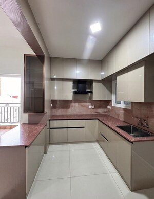 Kitchen in 2 BHK Apartment at Rajapushpa Provincia, Narsingi – for Rent