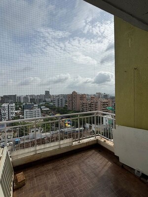 Balcony in 2 BHK Apartment at Bhumi Silverio, Chikhali – for Rent
