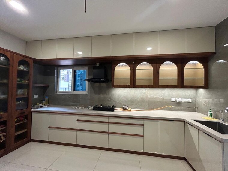 Kitchen, rajapushpa-provincia 3 Bedroom 2335 Sq.Ft. Apartment In Narsingi Hyderabad 10789730