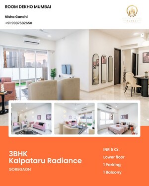 3 BHK Apartment For Sale in Kalpataru Radiance, Goregaon West