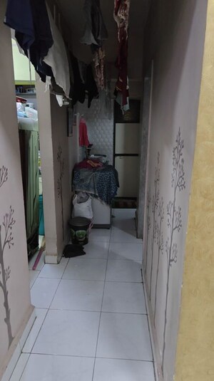 Bathroom in 2 BHK Apartment at Sadguru Garden CHS, Ghodbunder Road – for Rent