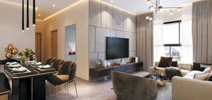Living Room in 2 BHK Apartment at Ipsit Anand Mangal, Borivali West – for Sale