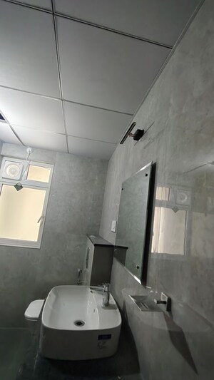Bathroom in 3 BHK Apartment at Aurobindo The Regent, Kondapur – for Rent