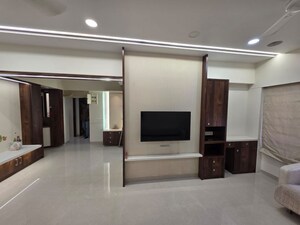 Living Room in 3 BHK Apartment at Vastu Acharya Ashram, Borivali West – for Sale