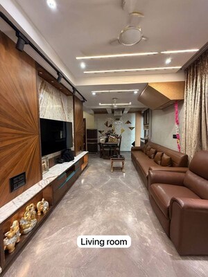 Kitchen in 3 BHK Apartment at JPV Manav Heights, Matunga – for Rent