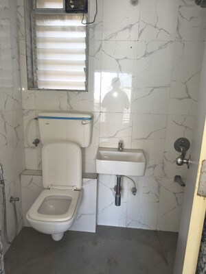 Bathroom in 2 BHK Apartment at Kakad Paradise Phase 2, Mira Road East – for Sale