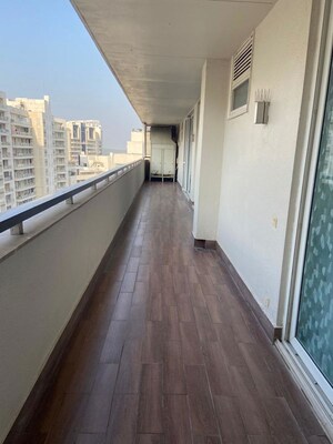 Balcony in 4 BHK Apartment at Salcon The Verandas, Sector 54 – for Rent