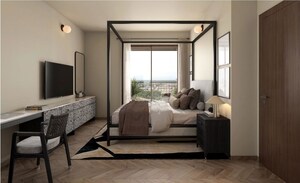 Living Room in 3 BHK Apartment at Devanahalli – for Sale