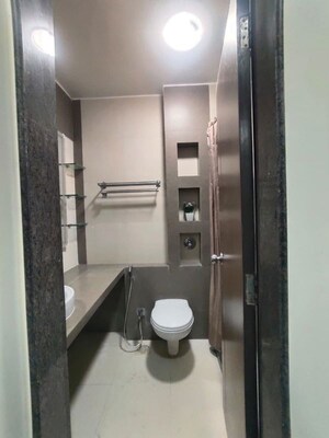 Bathroom in 3 BHK Apartment at Chembur – for Rent