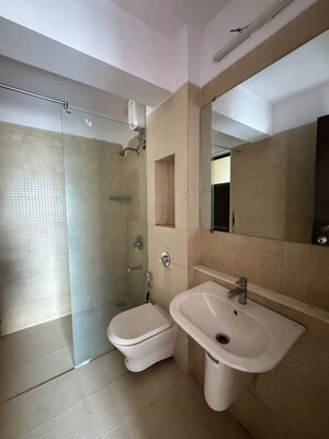Bathroom in 2 BHK Apartment at Lodha Splendora, Ghodbunder Road – for Rent